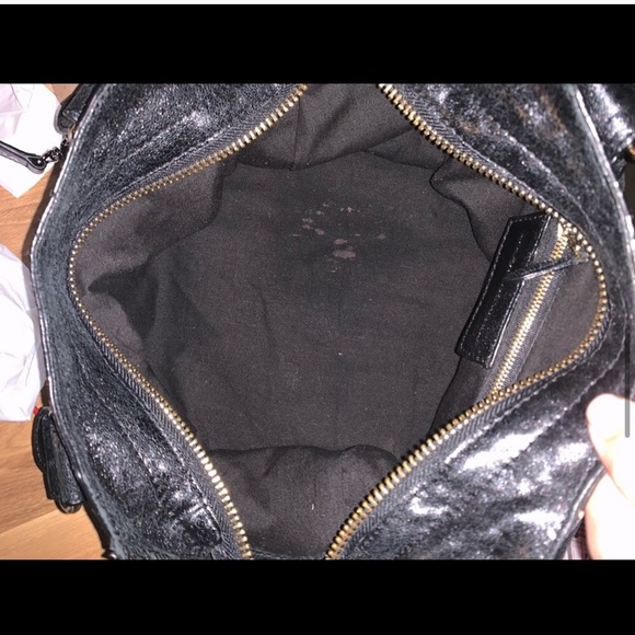 ✨⚡️HP⚡️✨Balenciaga Work Bag - Black and Gold Bag - Picture 6 of 7